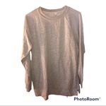 Old Navy Loose Crew Neck Cropped Sweatshirt Photo 1