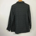Woman Within ‎ Polka Dot Button Down Shirt Size Large 18/20 Photo 2