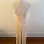 Kimchi Blue  Scarlet Ruffle Trim Midi Dress Small Pastel Photo 5