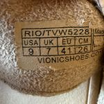 Vionic  Pacific Rio Cork Adjustable Gold Buckle Comfort Slide Sandals Sz 9 Shoes Photo 8