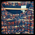 Plenty By Tracy Reese Plenty Tracy Reece Multicolor Short Sleeve Drop Waist A-Line Dress Size 2 Color Photo 1