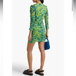 Ganni  NWT Sulphur Spring Mesh Ruched Dress Photo 1