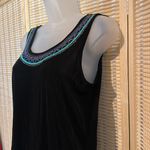Chico's Travelers Two Piece Black Tank Top With Black Cardigan Sequins Small 1 Photo 9