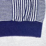 Anthropologie Moth | Margate Pocket Pullover Navy & White Stripes | Small Photo 5