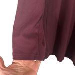 iGENJUN Maroon Button Detail Long Sleeve Shirt Dress Women Sz 2XL Photo 3