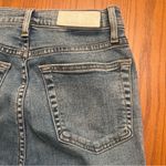 RE/DONE High Rise Button Fly Ankle Crop Stretch Jeans in Light 27 Size 27 Photo 13