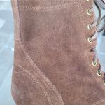 Steve Madden Gretell brown heeled lace up boots sz 10 Photo 16
