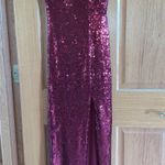 B. Smart Red Sequin/Sparkly Prom Dress Photo 0