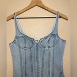Forever 21  Bustier Denim Mini Dress size XS NWT Photo 8