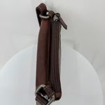 Jack Georges crossbody bag voyager collection mini brown leather purse Photo 8