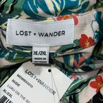 Lost + Wander  size XL/2XL Luau On The Beach Tunic with pockets button front NWT Photo 10