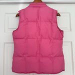 Talbots 90’s Pink Goose Down Puffer Vest with Hood, Small Photo 2