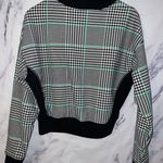 Champion Plaid Reverse Weave Mock Neck Photo 1