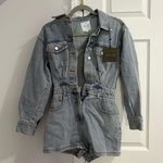 Anthropologie  denim romper Photo 0