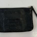 Cole Haan  Black Genuine Leather Cardholder Wristlet Top Zip iPhone Phone Holder Photo 2