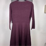 Marc New York  Plum Knit Dress Photo 3