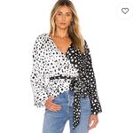 LPA NWT  Dolman Wrap Top in Austin Print Photo 0