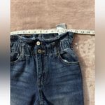 Kancan Exclusively For Maurice Women’s Blue Denim Paper Bag‎ Elastic Waist Sz 23 Photo 11