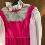 70s pink prairie maxi dress Photo 1