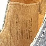 Taos Women’s Size 7.5 Navy Leather Uncommon Mary Jane‎ Ballet Flat Comfortable Blue Photo 3