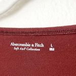 Abercrombie & Fitch [] Brown Sweetheart Neckline Long Sleeve Bodysuit Sz Large L Photo 9