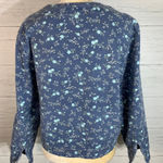 Cherokee Vintage blue floral denim jacket size M Photo 3