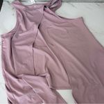 Yogalicious  Purple Open Back Workout Top Large Photo 1