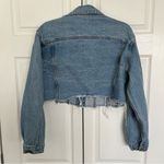 Brandy Melville John Galt Jean Cropped Denim Jacket Size S Photo 6