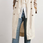 Barbour  Ingleby Colorblock Belted Trench Coat UK10/US6 Photo 0