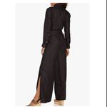 Boston Proper  Linen Blend Utility Wide Leg JumpsuitPants Photo 2