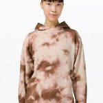 Lululemon Women’s 6 All Yours Hoodie Sweatshirt Earth Dye Clay Brown 100% Cotton Photo 0