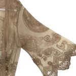 Rebellion Boho Witchy Tan Shawl by Photo 1