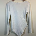 & Other Stories & Other Stories Women’s White Long Sleeve Bodysuit Medium Photo 7