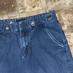 Austin Clothing 100% Cotton Jean Capris Medium Washed Mid Rise Size 4 Photo 2
