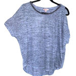 Juicy Couture Women size medium Short Sleeve Top cold shoulder knitted Photo 0