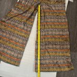 Lumiere Drop Waist Strapless Jumpsuit NEW S Boho Dopamine Coconut Girl Prints Orange Photo 8