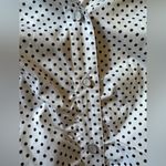 Michael Kors Y2K  Polka Dot Blouse with Ruching, Size 24W, NWOT Photo 4