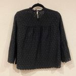 Velvet By Graham And Spencer Gabby Eyelet Ruffle Blouse Size Small EUC Photo 3