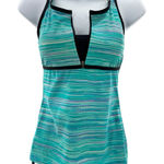Free Country  Tankini Swim Top Women Size Small Racerback Strappy‎ Swimsuit Pool Photo 0