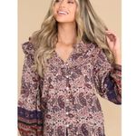 Cleobella New Samara Paisley Organic Cotton Button Down Blouse Size Small Photo 8