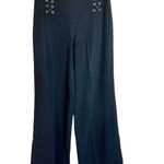 Derek Lam 10 Crosby Intermix Lace Up Wide Leg Pants Photo 1