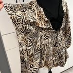 Bebe  asymmetrical cotton silk‎ cover up . Size M Photo 2