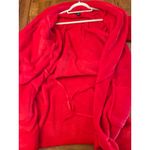 Victorias secret short cozy robe in red size extra small/small Photo 5
