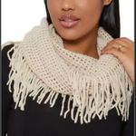 Cream Colored Infinity Scarf Photo 0