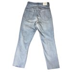 EXPRESS Curvy Super High Waisted Ripped Mom Jeans Size 4 Photo 4