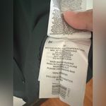 Amisu  Dark Green Lace-Up Blouse Photo 1