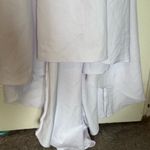 NWOT wedding gown buttons down entire train White Photo 3