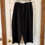 Susan Graver Susan Graver Style Cropped Pants Elastic Waist Casual Black XL Photo 6