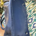 Rebecca Minkoff MAB MINI BLUE PURPLE STRIPE WEAVE LEATHER LG SATCHEL BAG Photo 6