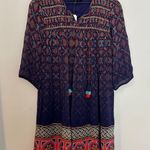 Anthropologie NWT - Tanvi Kedia Corinna Tunic Dress Boho Beaded Tassel Mini Photo 2